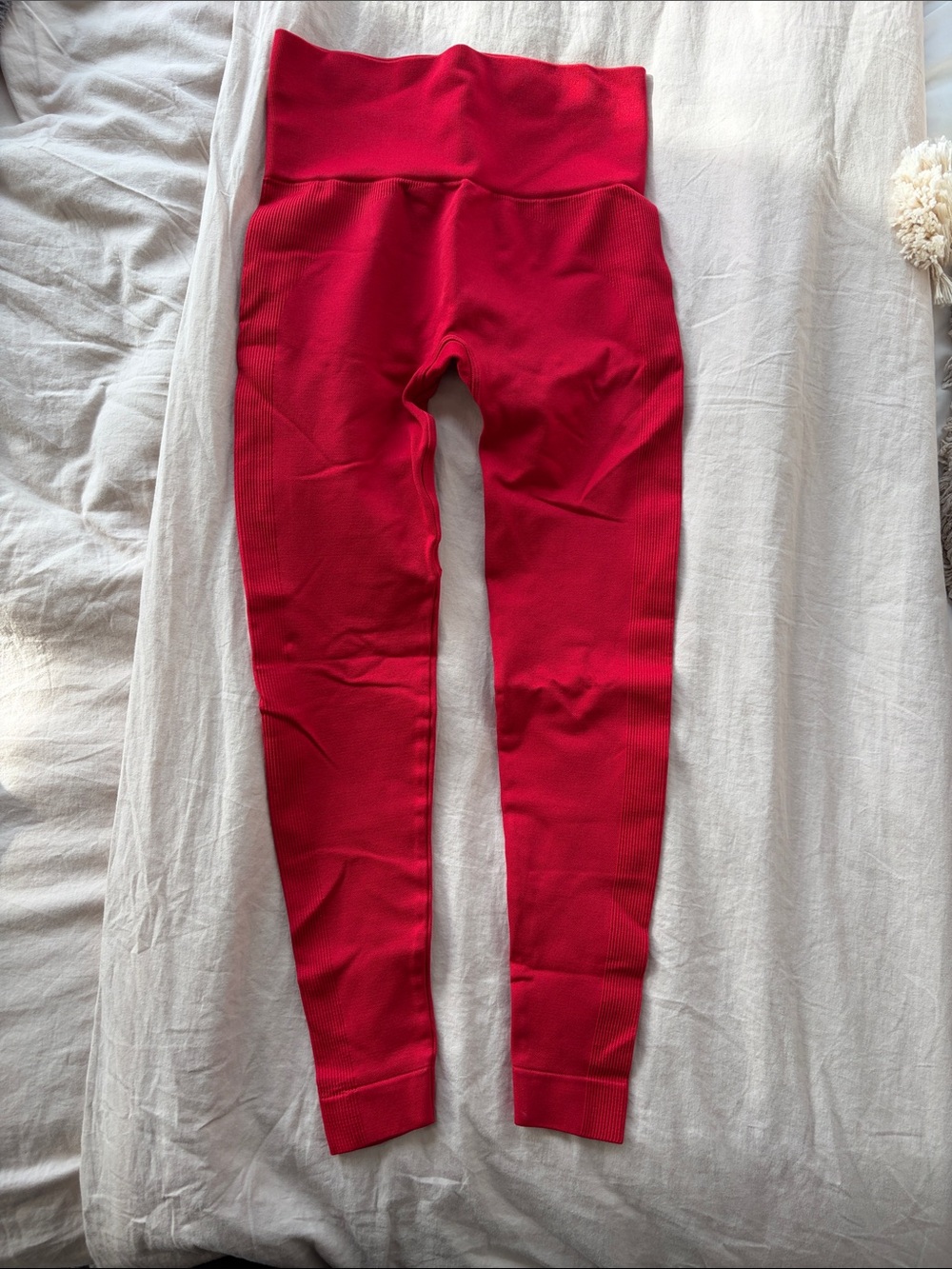 SET Active Sculpt flex High-Waist Red Leggings
